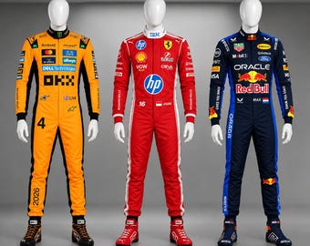 New 2026 F1 Style  Kids/Adult Formula Racing Suit | Cordura Fabric Go-Kart Outfit | F1 Style Kart Racing Suit | Motorsport Kids Kart Suit