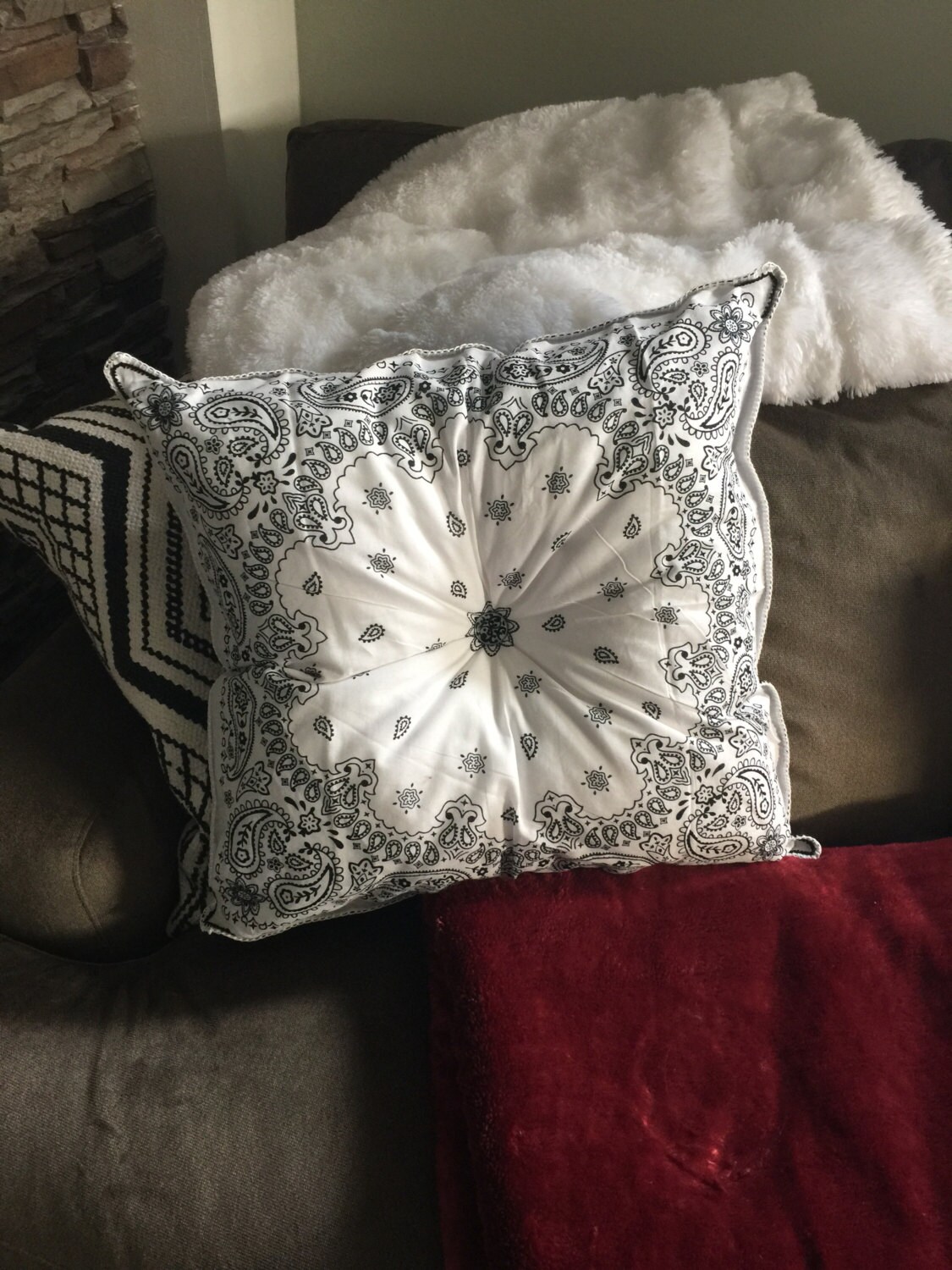 cute throw pillows boho