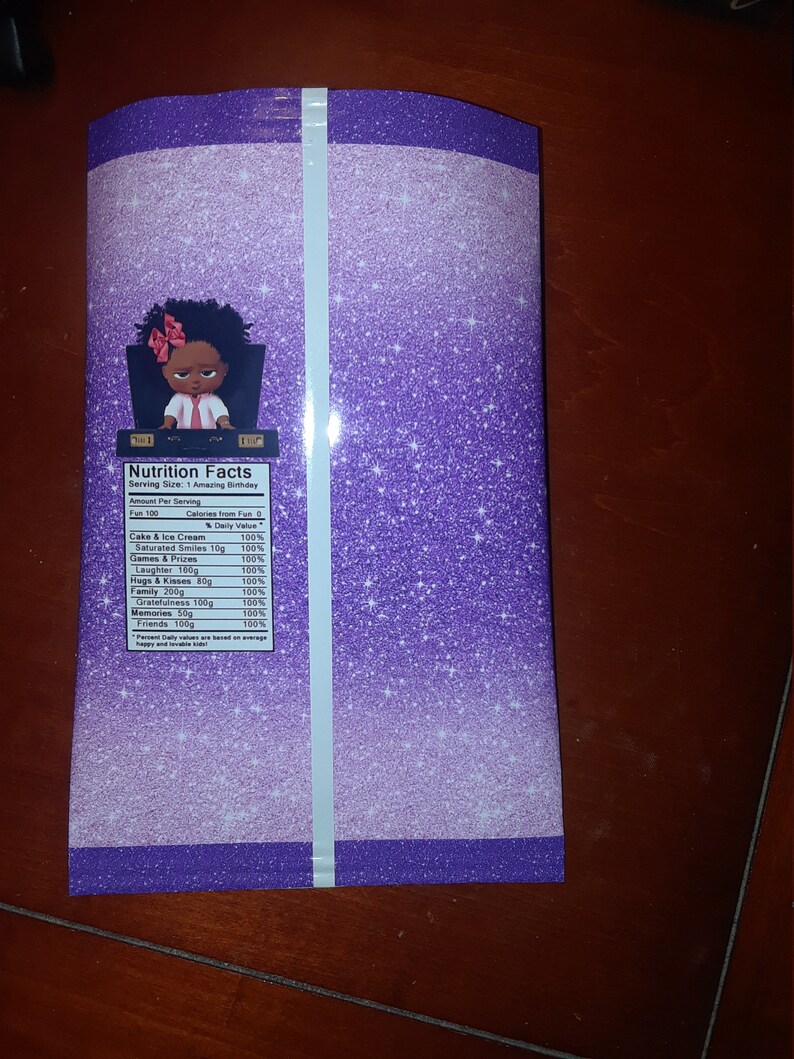 Chip Bag Paper Glossy Chip Bag Paper Chip Bags Custom Chip Etsy