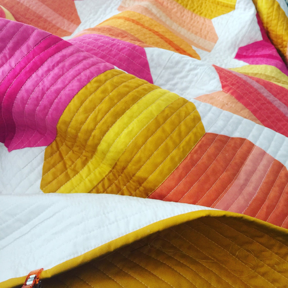 French Macaron Quilt Pattern Etsy