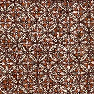 Indonesian Batik “Tjap Baju” Cotton Textile – Hand Block Printed, Java,