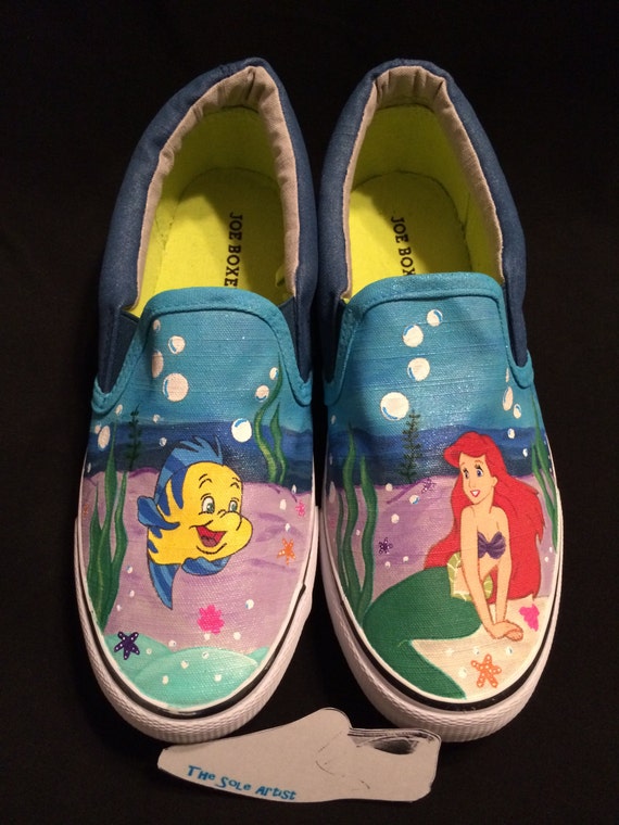 Custom Designed Hand Painted Shoes Etsy