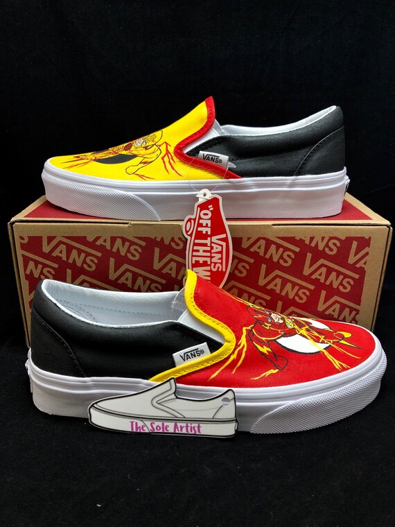 red vans flash
