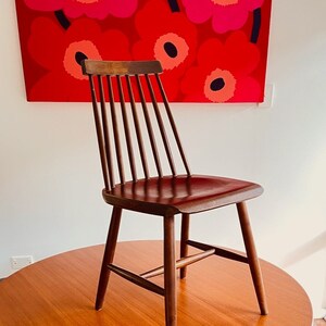 Vintage 1970s Preben Chair, Ikea Scandinavian Chair, Inspired by Ilmari Tapiovaara Fanett Chair,