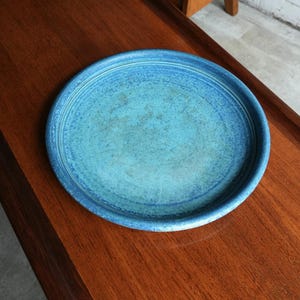 Mid Century Stoneware Charger by Arnaud Barraud Australia, 1970s