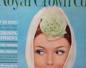 Womans Fashion 60s RCC Cola Post Modern Fashion Funny RC Cola Royal Crown Cola 1961 Funny Faces Smirk Funny Hats 13x10. Ready for Framing.