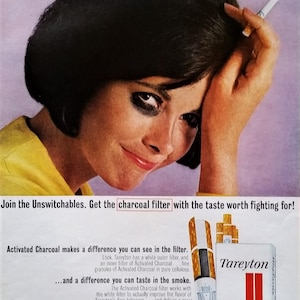 cigarette ad black eye This item is unavailable