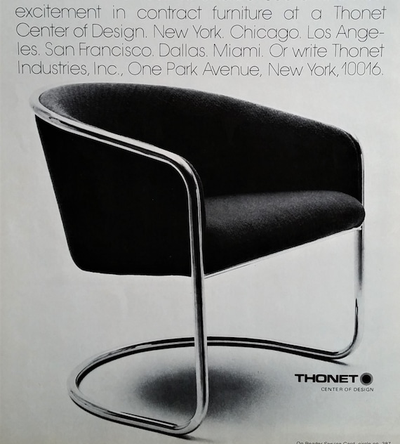 BAUHAUS THONET postmodern ヴィンテージ 4脚