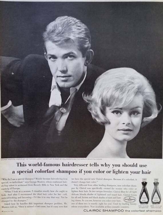 George Masters Hair Stylist Celebrity Natural Look Etsy