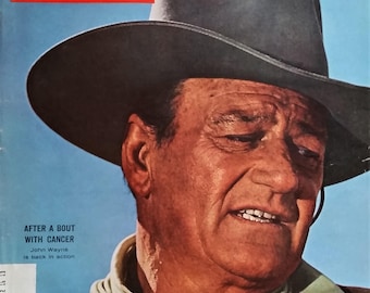 John Wayne 'The Duke' LIFE Magazine Cover, May 1965 (13x10)