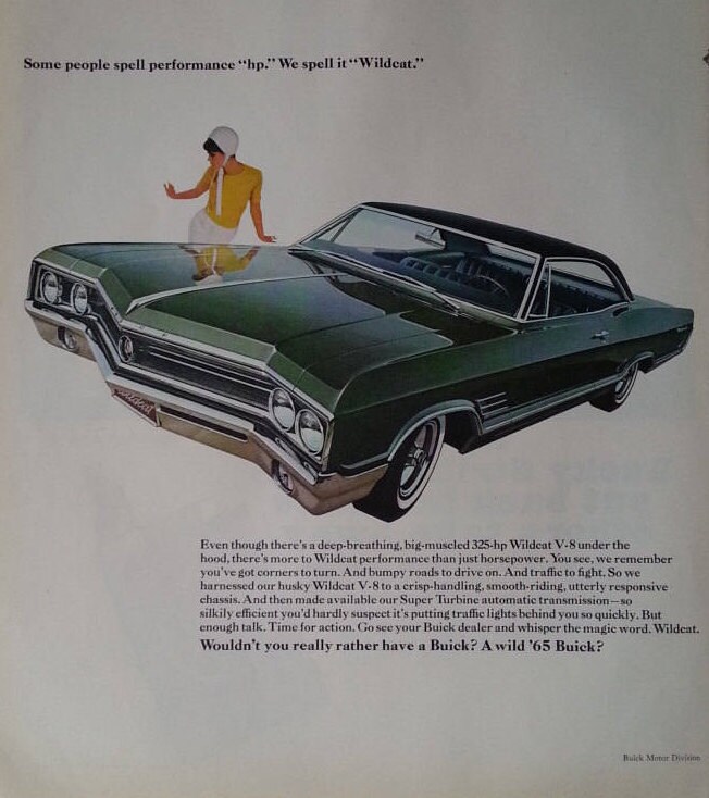 1965ビュイックワイルドキャット時計