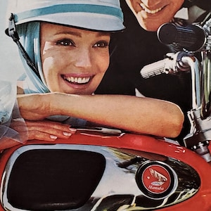 60s Bike Helmet - Etsy