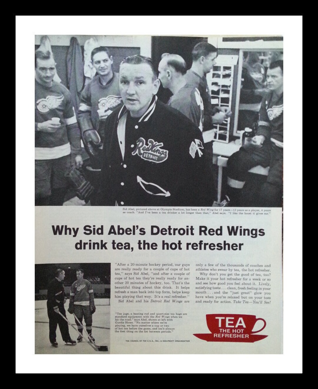 Lot Detail - 1960s Gordie Howe Detroit Red Wings Game-Used