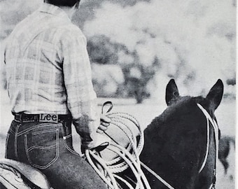 【INSCRIRE*LEE*LESSAGE】COWBOY/RIDERSPANTS INSCRIRE LEE LESSAGE COWBOY RIDERS PANT（Lee - Vintage