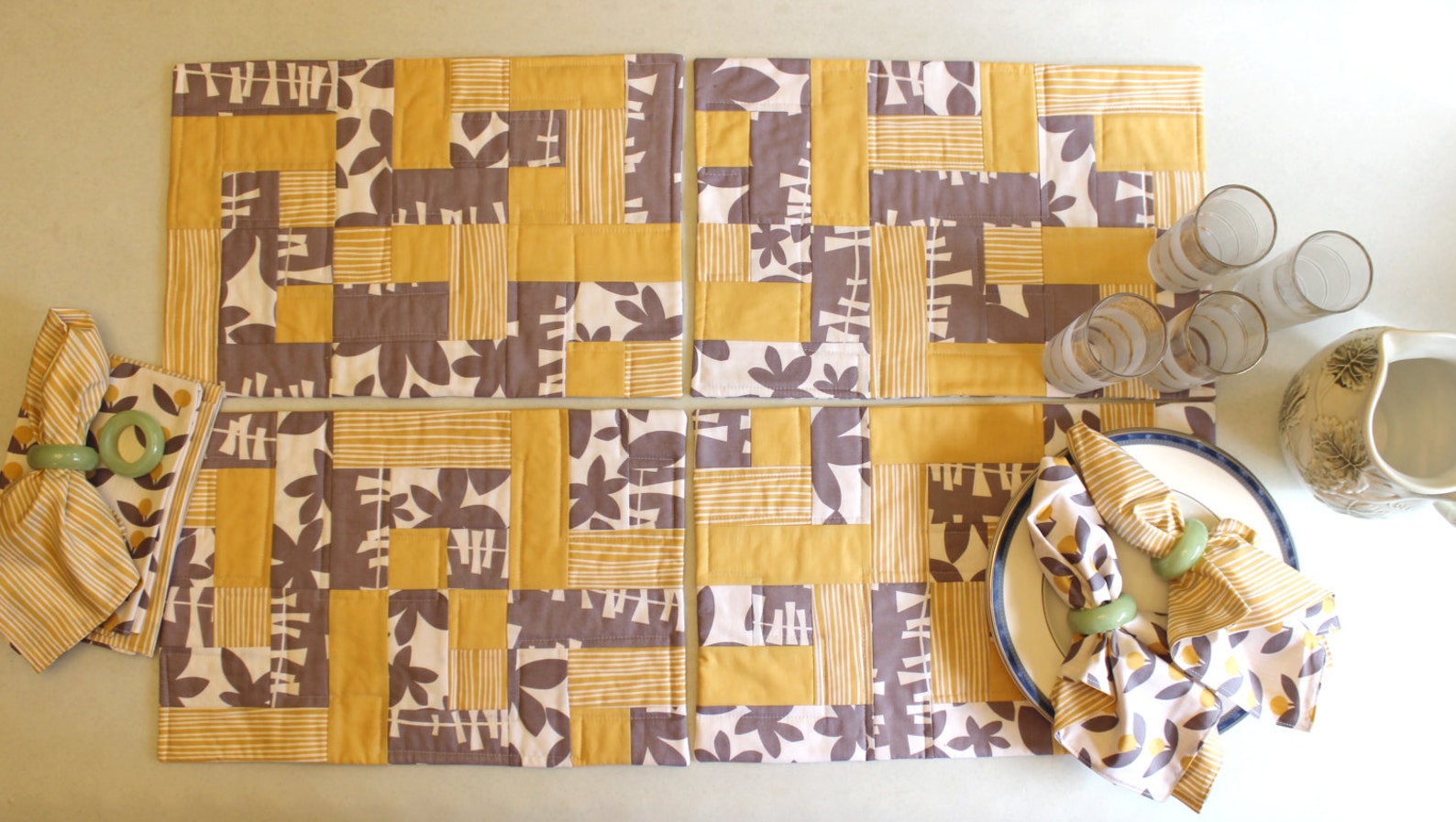 Easypeasy Placemat PDF Pattern Etsy