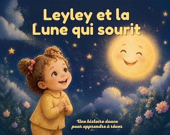 Leyley et la Lune qui sourit | Livre pour enfants