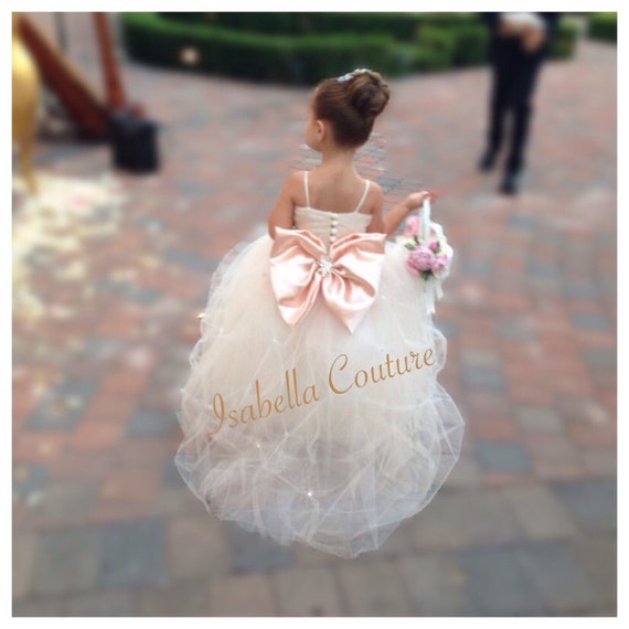 bow for flower girl dress