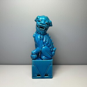 Foo Dog - 8 Inch Turquoise Shishi Lion