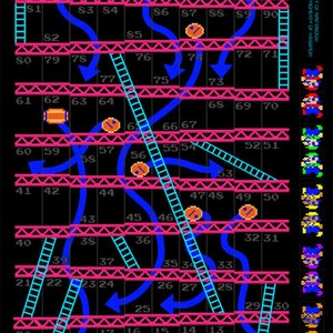 Donkey Kong Boardgame - Printable