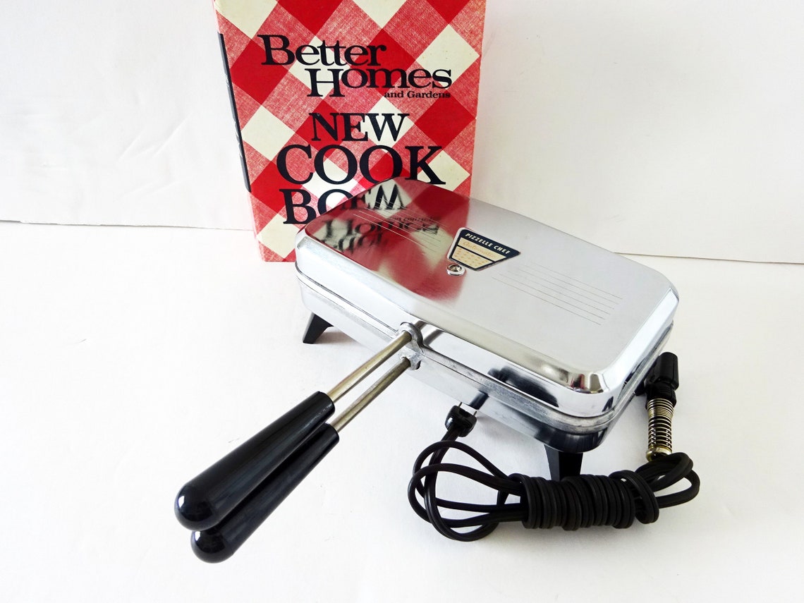 Vintage Pizzelle Chef 300 Automatic Pizzelle Iron Etsy