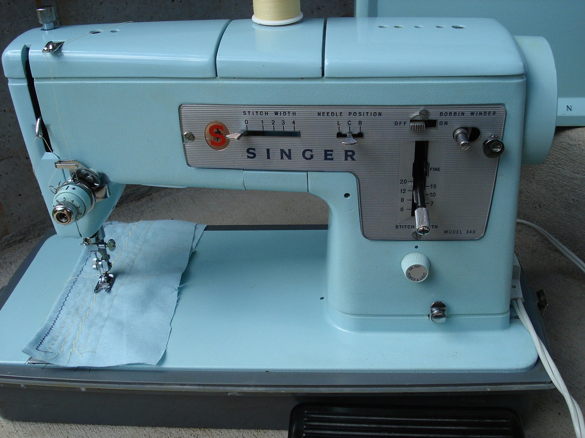 Vintage 1960s Singer Sewing Machine StyleMate Model Etsy