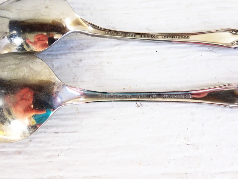 Vintage Oneidacraft Chateau Deluxe Stainless Flatware