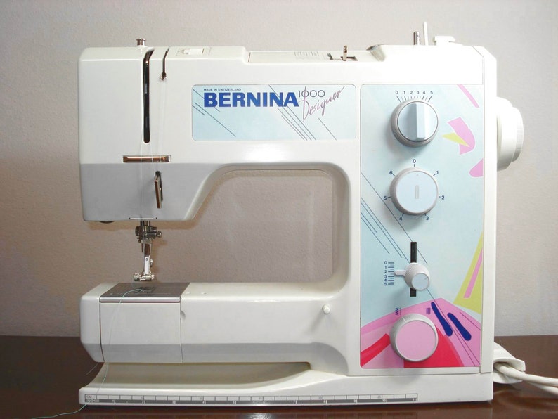 Vintage Bernina 1000 Designer Sewing Machine Etsy
