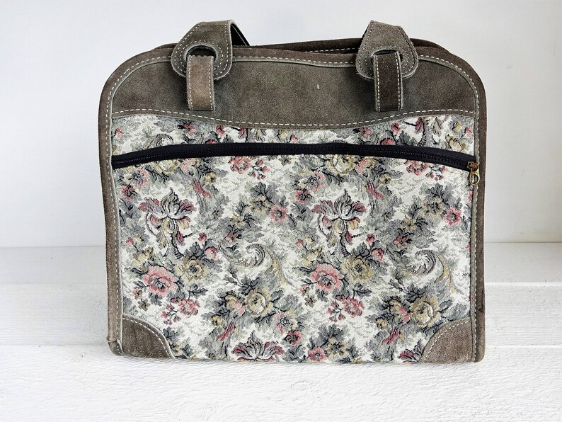 Vintage French Luggage Company California Casual Tapestry Etsy