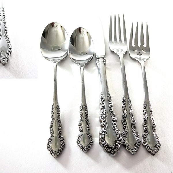 Oneida Shelley Flatware Etsy
