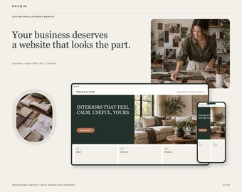 Done-for-You Small Business Website | 5 Pages, Domain Setup, 12-Month Hosting & Basic SEO