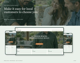 Done-for-You Local Business Website | 5-Page Local Service Web Design, Domain Setup, Hosting & Basic SEO