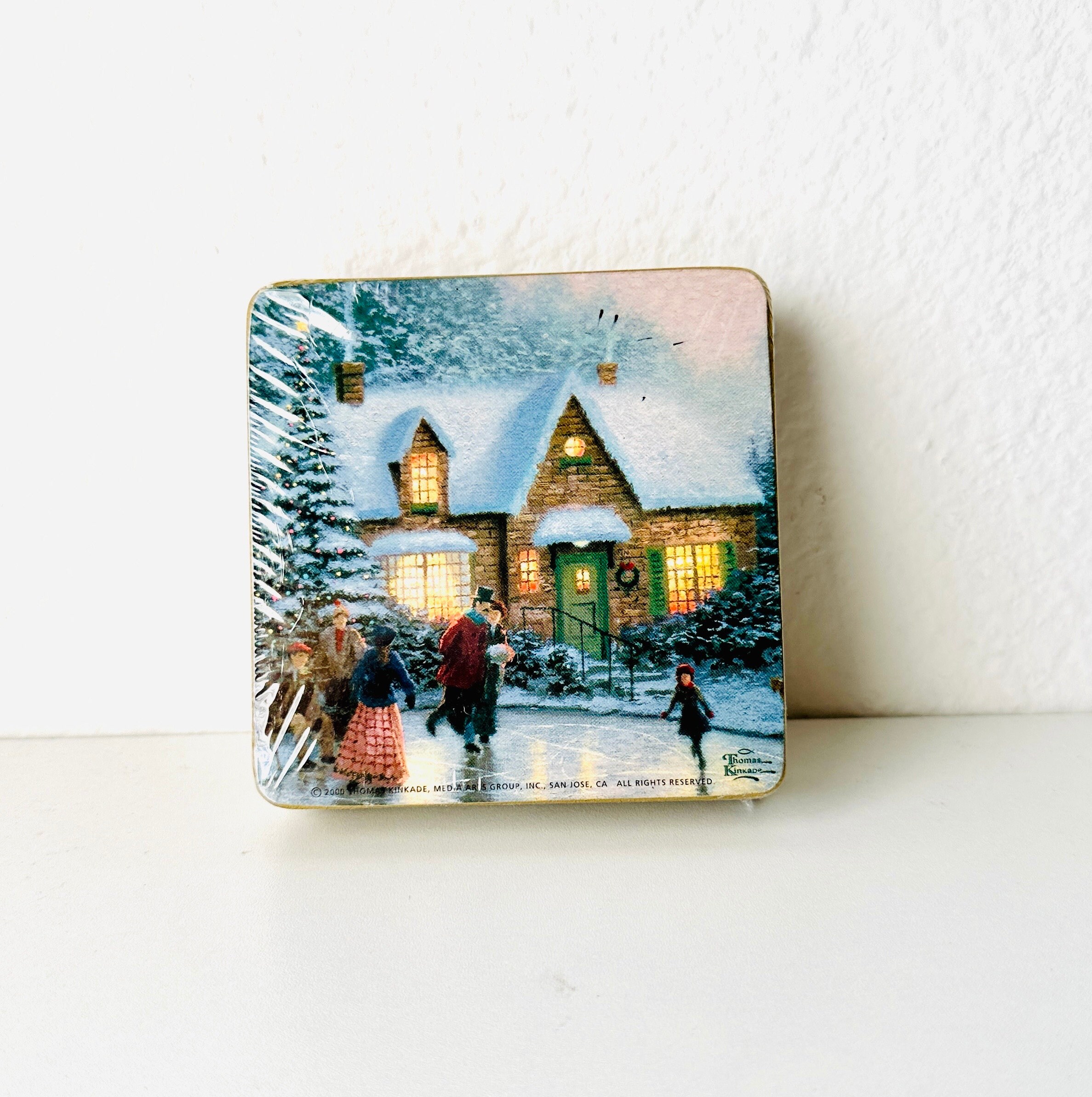 【ゆいママ様】トーマスキンケード リース ビクトリア朝のクリスマスビレッジ Thomas kinkade christmas houses - Etsy 日本