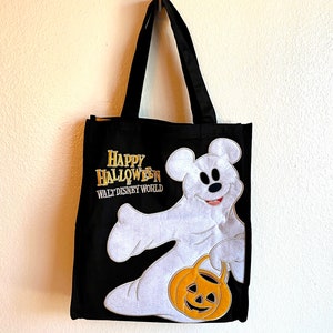 Disney World Park Mickey Halloween Tote Bag, Candy Bag
