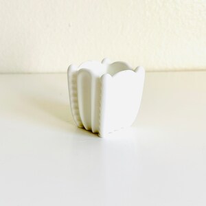 Vintage National Glass Co Milk Glass Toothpick Holder, No 92 Orinda