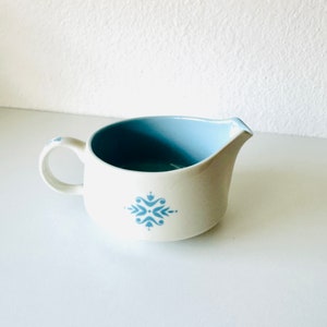 Vintage Franciscan Medallion Blue China USA Creamer, Replacement Piece, Vintage Creamer