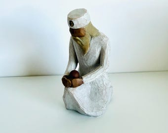 Willow Tree The Three Wisemen Figurine, Susan Lordi Nativity Figure, Demdaco Christmas Decor, Religious Shelf Decor