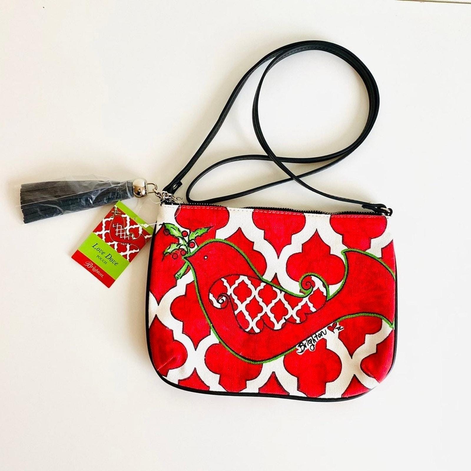 New Brighton Love Dove Crossbody Bag, Retired Merry and Bright