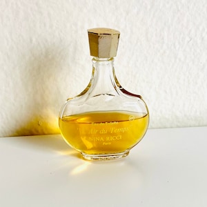 Vintage Nina Ricci Eau de Toilette Splash Bottle France