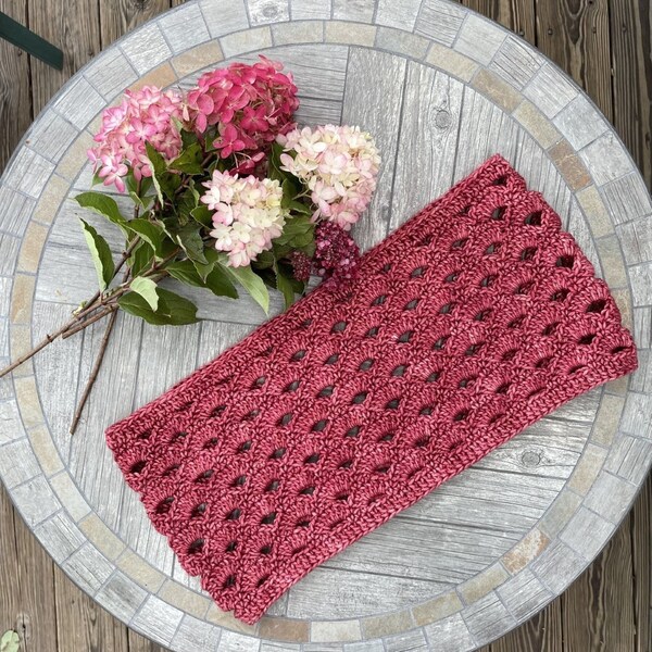 Cascade Cowl Crochet Pattern