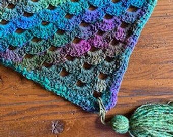 Cascading Shawl Crochet Pattern
