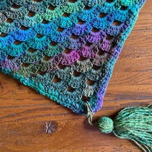 Cascading Shawl Crochet Pattern