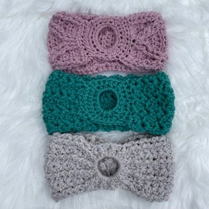 Ponytail Ear Warmer Collection Crochet Patterns