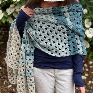 Point Break Wrap Crochet Pattern