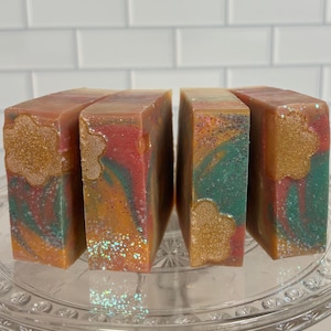 Summertime Cold Process Goat Milk Soap