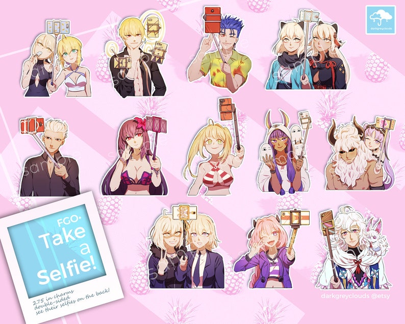 Fate Grand Order. Selfie Charms 