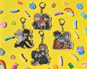 Hypnosis Microphone Double Sided Keychains