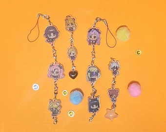 ZZZ Zenless Zone Zero Double-Sided Linking Keychains