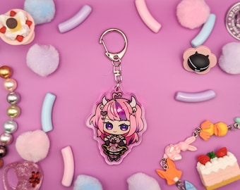 Ironmouse Zentreya Henya Vtuber Double-Sided Acrylic Keychains