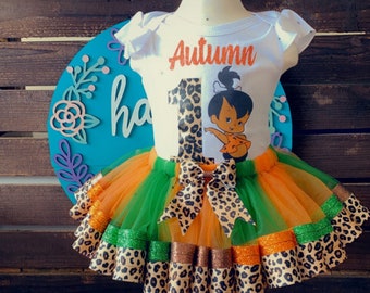 Pebbles Ribbon Tutu outfit