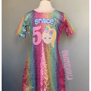 Jojo siwa cheap sequin dress